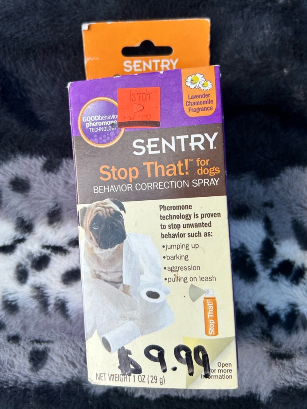Entry Stop That! Behavior Correction Spray for Dogs - Purple/Orange Packaging
